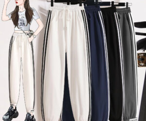 高腰神仙裤，拉长腿部比例显瘦修身