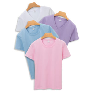 170g丝光棉T恤：舒适时尚，品质保证，多款选择，经典色彩。170g Silk Cotton T-shirt: Comfortable Fashion, Quality Assurance, Multiple Choices, Classic Colors