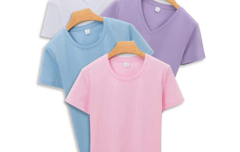 170g丝光棉T恤：舒适时尚，品质保证，多款选择，经典色彩。170g Silk Cotton T-shirt: Comfortable Fashion, Quality Assurance, Multiple Choices, Classic Colors