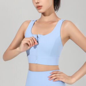 运动文胸 88mm/s 透气性能：轻盈舒适，为您的运动提供可靠支撑和完美透气。 Sports bra with 88mm/s Breathability: Lightweight and comfortable, providing reliable support and perfect breathability for your workouts.