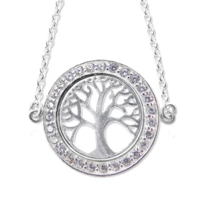 《只为特殊时刻》超光纯银项链坠(生命之树)