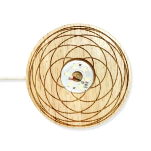 超光金星玫瑰白光LED灯(榉木)