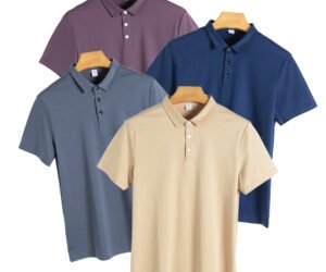190g海岛棉短袖POLO衫，时尚舒适百搭必备