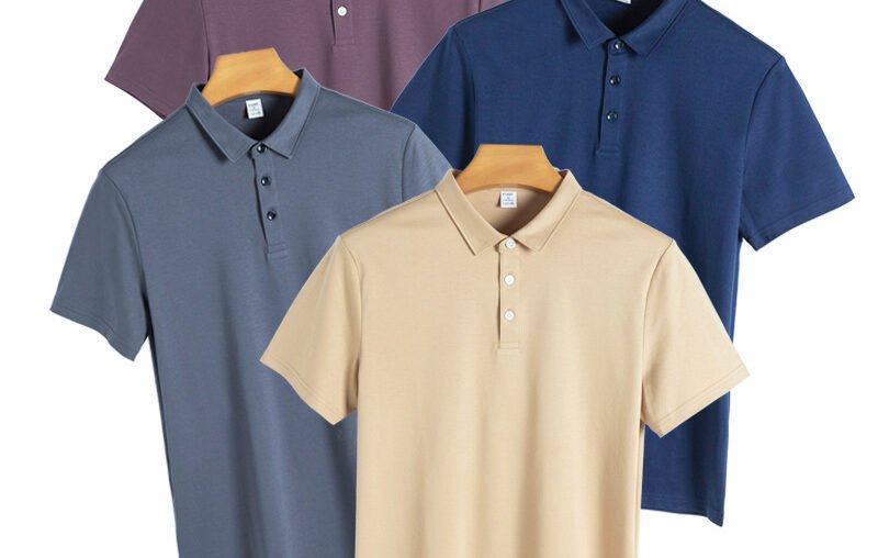 190g POLO衫：舒适穿着的商务休闲选择。190g Polo Shirt: Comfortable Wear for Business Casual.