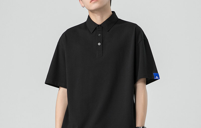 夏季短袖POLO衫6色选择，透气设计让您清爽一夏。Summer Short-Sleeve POLO Shirt: 6 Color Choices for a Refreshing Summer