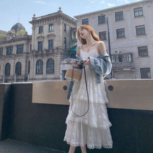 10分仙气甜美连衣裙，打造梦幻少女感。10/10 Ethereal Sweet Dress, Creating a Dreamy Fairy Tale