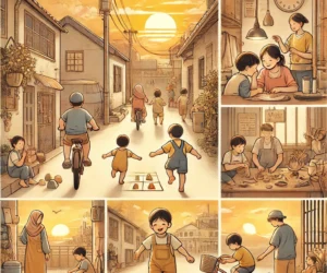 小时候的回忆，永远藏在心里