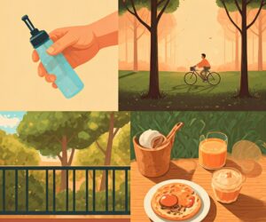 你今天早上做了什么？分享你的好习惯~